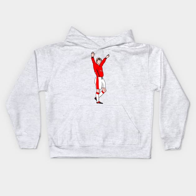 young david Kids Hoodie by rsclvisual